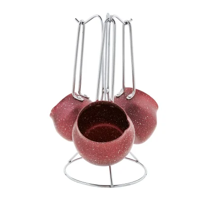 قهوه جوش قرمز استيل بيوگرانيت كاراجا 4880