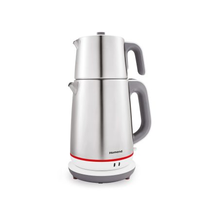 چاي ساز فلزي رويال سفيد اينوكس 1710h هومند 1696